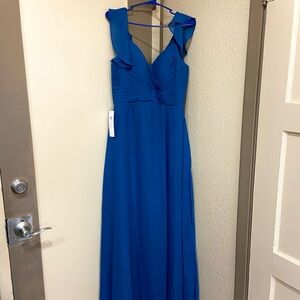 Chic Blue Maxi Dress